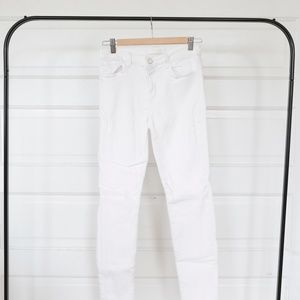 J Brand Stretchy White Jeans